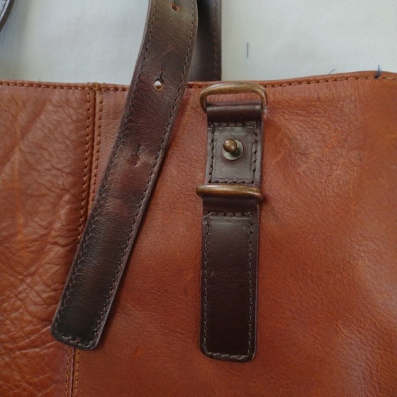 Pendleton Wyeth Trail Tote Open Top Wool & Leather Bag Southwest Aztec Print - Picture 10 of 15